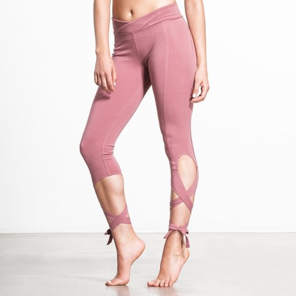 Free People Pants - Free People Movement "Turnout' Tie Up Leggings - S
